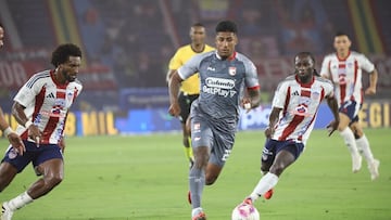 Junior 1 – 2 Santa Fe: Resultado, resumen y goles