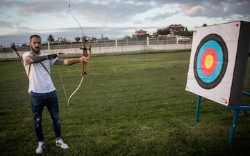 Dioni, mximo goleador del Mlaga, tambin fue jugador del Racing.