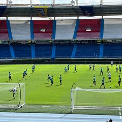 Colombia cierra su preparación en el Metro con un clima exigente