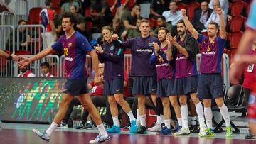 El Barça celebra el Mundial goleando al Sinfin Santander