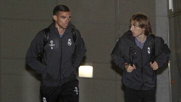 Pepe y Modric.