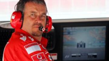 FStepney, en su etapa en Ferrari.