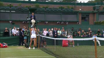 Tomljanovic y Ostapenko, la bronca del torneo: "Miente"