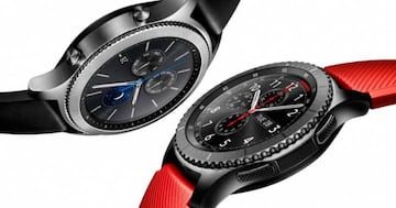 Gear S3 Classic a la izquierda y Gear S3 Frontier a la derecha