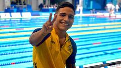 Carlos Daniel Serrano gan&oacute; medalla de plata en los 50 metros libres en la categor&iacute;a S7. El colombiano ya lleva en Tokio una de bronce y una de plata 