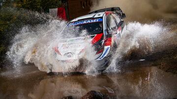 Sébastien Ogier, en acción en México.