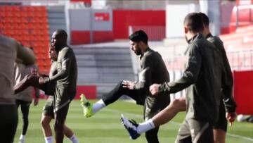 El Atleti, acusado por las bajas, prepara el duelo frente al Celta