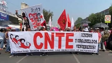 Los maestros de la CNTE continuarán con cierres y bloqueos para este viernes 14 de noviembre en CDMX y otros 20 estados.