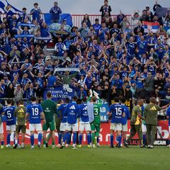 El vestuario del Oviedo, concienciado para la remontada: “El ambiente tiene que ser una locura”