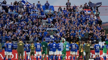 15/06/25 PARTIDO SEGUNDA DIVISION DE PLAYOFF ASCENSO IDA
MIRANDES - REAL OVIEDO
TRISTEZA FIN PARTIDO SEGUIDORES