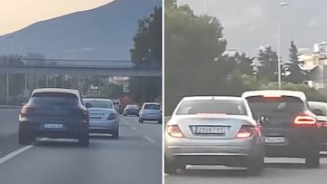 Terror en Fuengirola: dos energúmenos al volante montan un pollo y se hace viral en redes