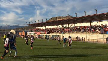 Partido entre el SD Logroñés y el Varea