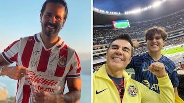 Famosos en el Chivas - América: ¿Quién va con quién en el Clásico Nacional?