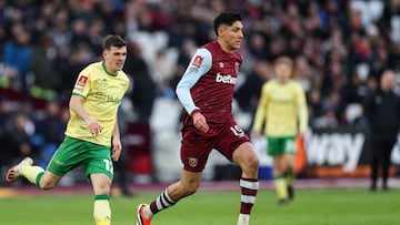 West Ham de Edson Álvarez empata contra Bristol en FA Cup