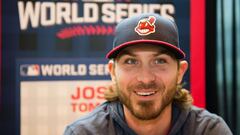 La historia que inspira a Josh Tomlin para las Series Mundiales