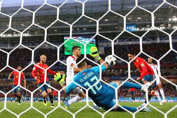 0-1. Isco marc¨® el gol del empate.