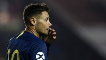 Mauro no para: así se entrena Zárate para la Libertadores