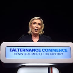 Le Pen wins the election and Macron makes a desperate plea to the French people