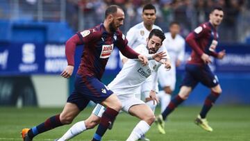 El Madrid, como en casa en Eibar: no ha perdido en Ipurua