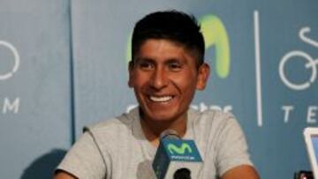 El ciclista colombiano Nairo Quintana.
