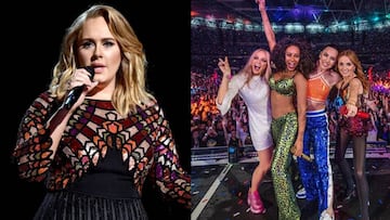 Adele quiso actuar con las Spice Girls pero estas rechazaron la oferta