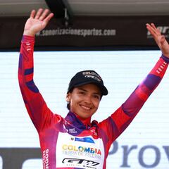 Jennifer Ducuara lidera la Vuelta a Burgos tras la etapa 2