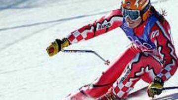 <B>VALOR SEGURO.</B> La croata Janica Kostelic prefiere centrarse en su deporte y dejar de lado la fama que le acarrean sus victorias.