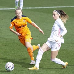 Un épico hat-trick de Asllani aleja al Real Madrid en Europa del Atlético y del Madrid CFF