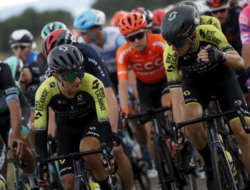 Esteban Chaves y Mikel Nieve.