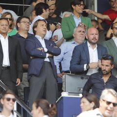 El sillón presidencial del derbi estará vacío en homenaje a los fallecidos por el Covid-19