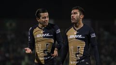 Juan Pablo Vig&oacute;n y Alan Mozo, Pumas