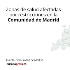 Mapa de restricciones en Madrid: ¿cómo saber si mi calle está dentro de las zonas confinadas?