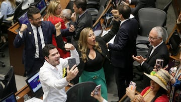 En el Senado de la República fue aprobada la ponencia mayoritaria de la Reforma Laboral. (Colprensa - Lina Gasca)
