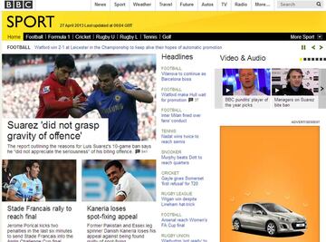 Portadas de la prensa extranjera