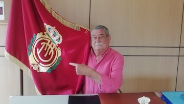 Paco Galmés, histórico directivo mallorquinista, presidente y coordinador del fútbol base del RCD Mallorca.