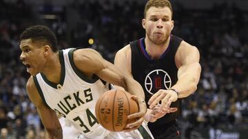 Antetokounmpo y Griffin.