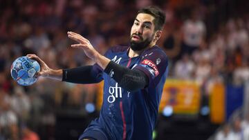 Nikola Karabatic, durante un partido con el PSG de balonmano.