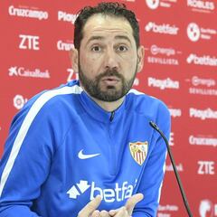 Machín: "Al Barça seguro que no le gustó que le tocara el Sevilla"