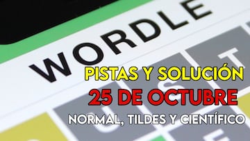 Wordle 25 de octubre