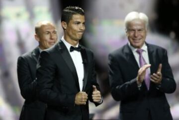 Cristiano Ronaldo, mejor jugador de la UEFA