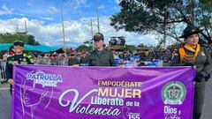 Patrulla Púrpura es una iniciativa de la Policía y de la Alcaldía para prevenir y atender los casos de violencia contra la mujer.