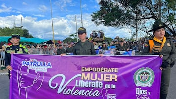 Patrulla Púrpura es una iniciativa de la Policía y de la Alcaldía para prevenir y atender los casos de violencia contra la mujer.