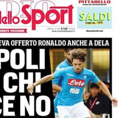 Corriere dello Sport: el Nápoles dijo 'no' a Cristiano Ronaldo