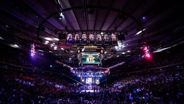 Imagen del show primer show de Bellator en el Madison Square Garden.