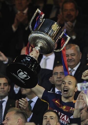 Copa del Rey 2015/2016,(22/05/16). Estadio Vicente Calderón. Barcelona-Alavés. El Barcelona gana 2-0 en la prórroga con goles de Jordi Alba y Neymar