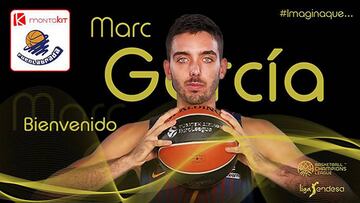 Marc Garc&iacute;a, nuevo jugador del Montakit Fuenlabrada.