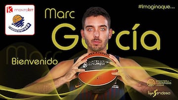Marc García, nuevo jugador del Montakit Fuenlabrada.