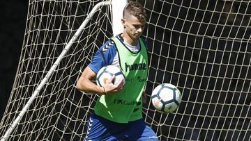 Longo en un entrenamiento.