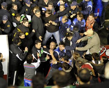 Otras peleas y tánganas en el fútbol y el deporte