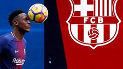 Yerry Mina, jugador del Barcelona